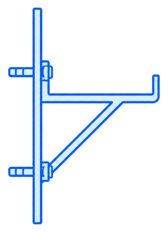 Facade anchor bracket preview