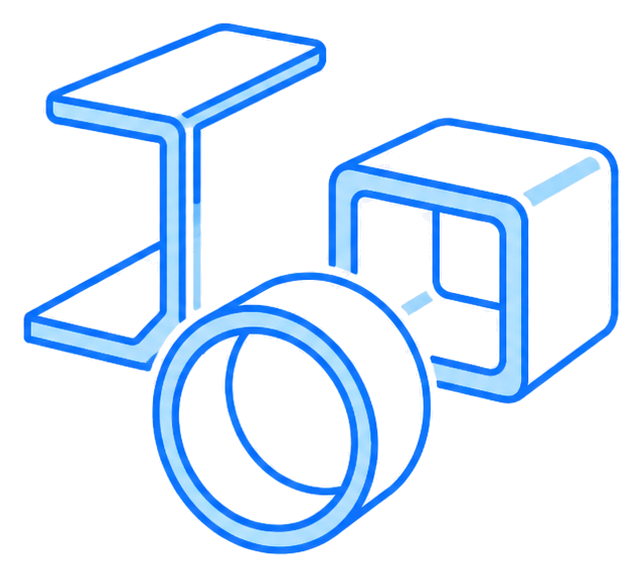 Standard structural section profiles